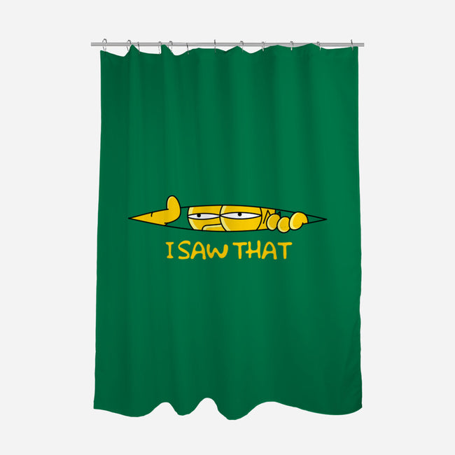 I Saw That Doh-None-Polyester-Shower Curtain-rocketman_art