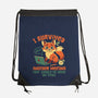 I Survived Another Meeting-None-Drawstring-Bag-worlddominationforcats