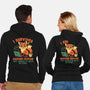 I Survived Another Meeting-Unisex-Zip-Up-Sweatshirt-worlddominationforcats