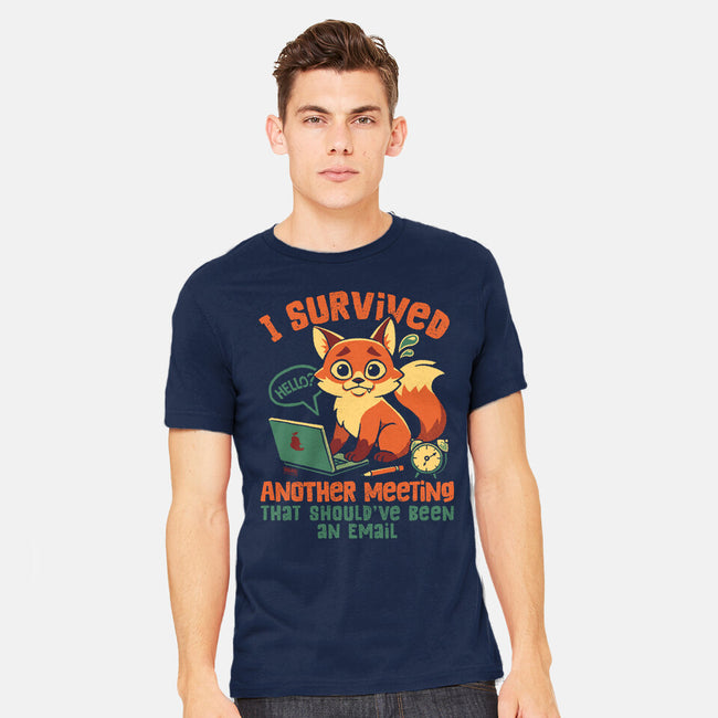 I Survived Another Meeting-Mens-Heavyweight-Tee-worlddominationforcats
