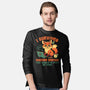 I Survived Another Meeting-Mens-Long Sleeved-Tee-worlddominationforcats