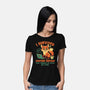 I Survived Another Meeting-Womens-Basic-Tee-worlddominationforcats