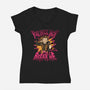 Crawler Boy-Womens-V-Neck-Tee-demonigote