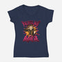 Crawler Boy-Womens-V-Neck-Tee-demonigote