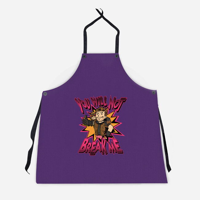 Crawler Boy-Unisex-Kitchen-Apron-demonigote