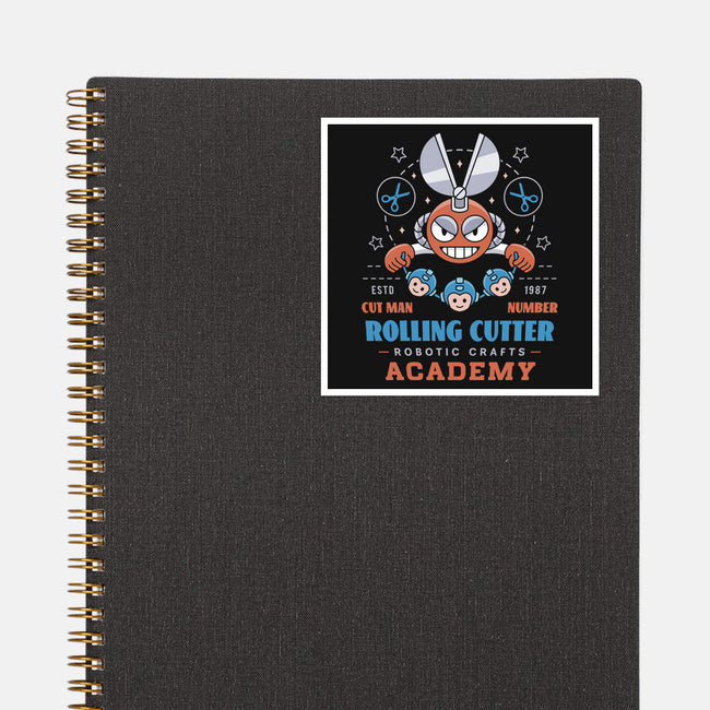 Rolling Cutter Academy-None-Glossy-Sticker-LAGELANTEE