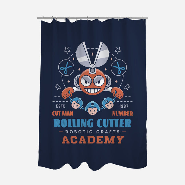 Rolling Cutter Academy-None-Polyester-Shower Curtain-LAGELANTEE