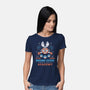 Rolling Cutter Academy-Womens-Basic-Tee-LAGELANTEE