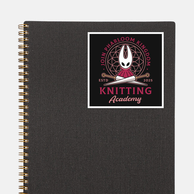 Pharloom Knitting Emblem-None-Glossy-Sticker-LAGELANTEE