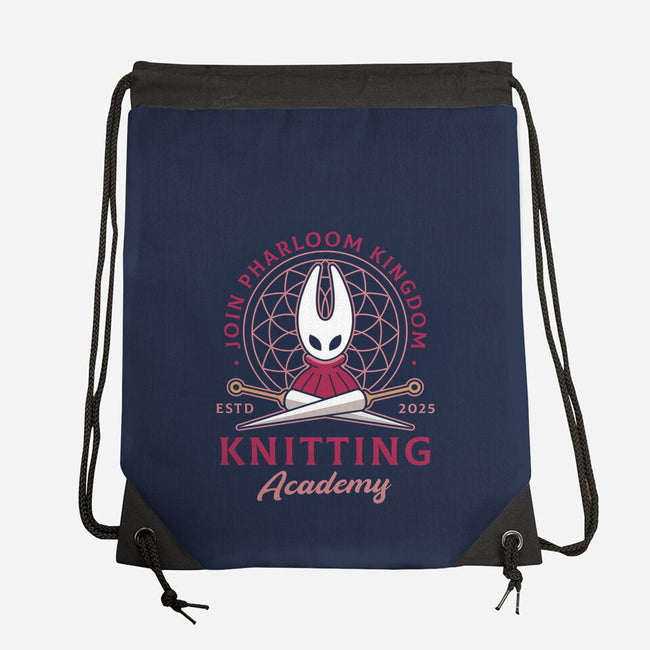 Pharloom Knitting Emblem-None-Drawstring-Bag-LAGELANTEE