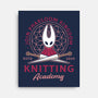 Pharloom Knitting Emblem-None-Stretched-Canvas-LAGELANTEE