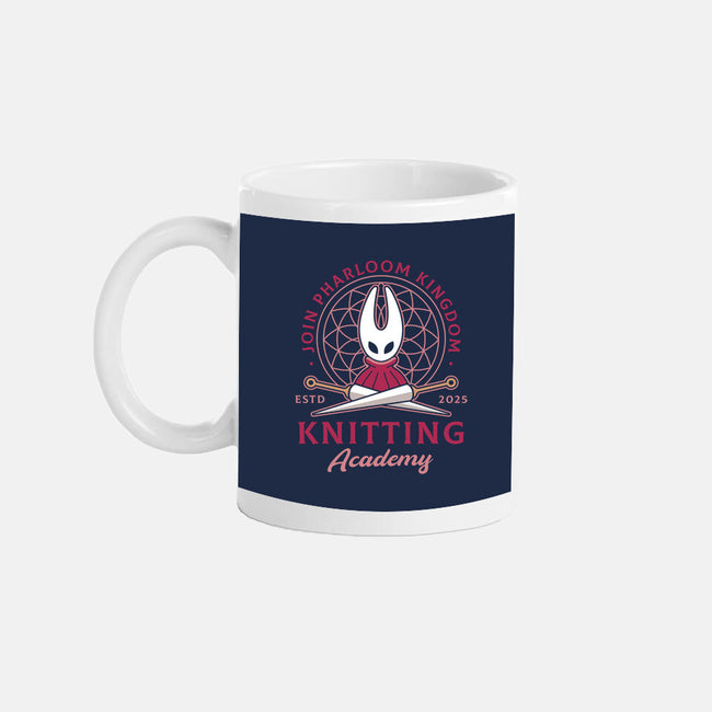 Pharloom Knitting Emblem-None-Mug-Drinkware-LAGELANTEE