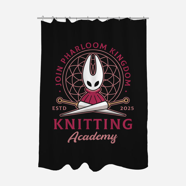 Pharloom Knitting Emblem-None-Polyester-Shower Curtain-LAGELANTEE