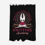 Pharloom Knitting Emblem-None-Polyester-Shower Curtain-LAGELANTEE