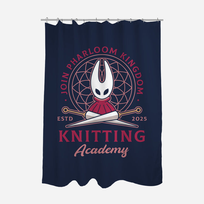 Pharloom Knitting Emblem-None-Polyester-Shower Curtain-LAGELANTEE