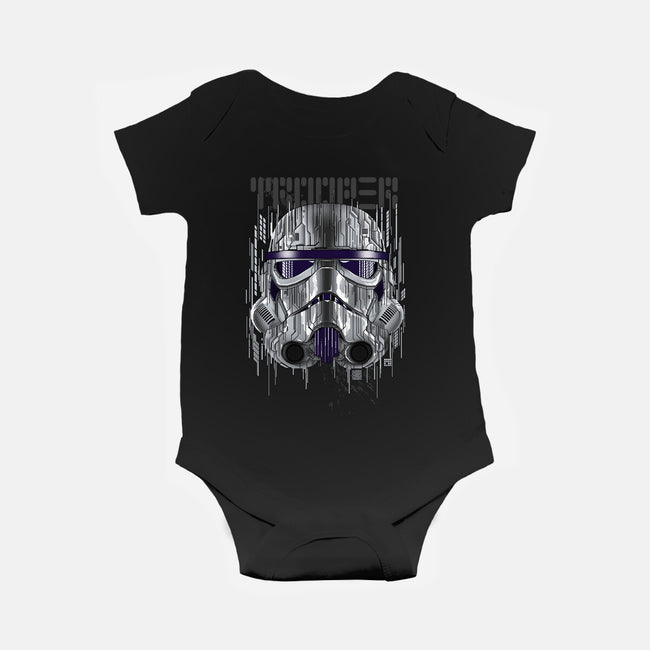 GLITCHTROOPER-Baby-Basic-Onesie-silentOp