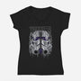 GLITCHTROOPER-Womens-V-Neck-Tee-silentOp