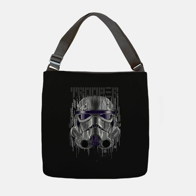 GLITCHTROOPER-None-Adjustable Tote-Bag-silentOp