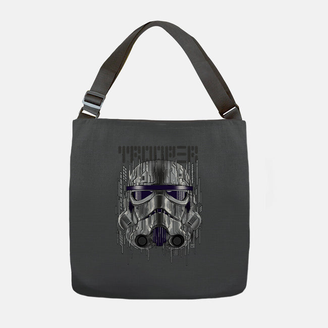 GLITCHTROOPER-None-Adjustable Tote-Bag-silentOp