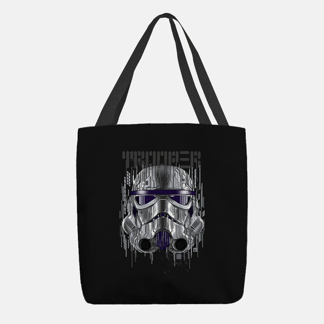GLITCHTROOPER-None-Basic Tote-Bag-silentOp
