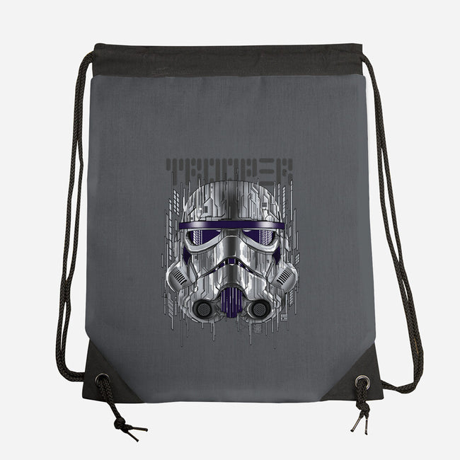 GLITCHTROOPER-None-Drawstring-Bag-silentOp