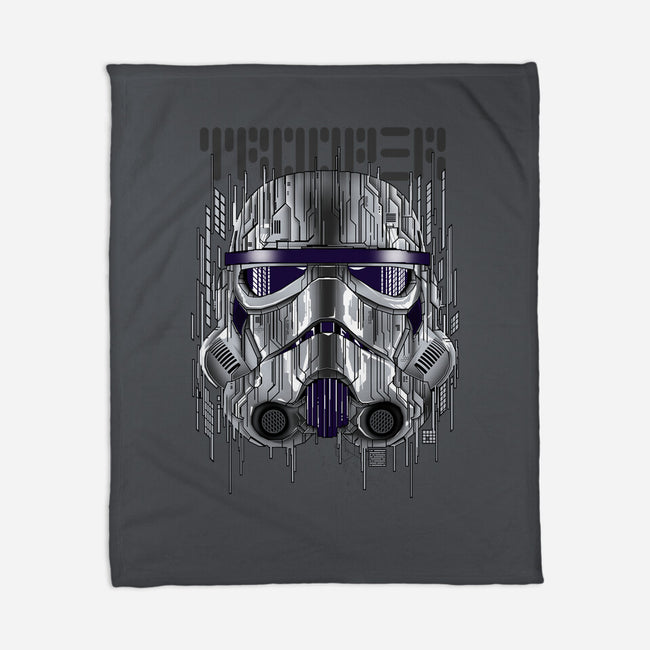 GLITCHTROOPER-None-Fleece-Blanket-silentOp
