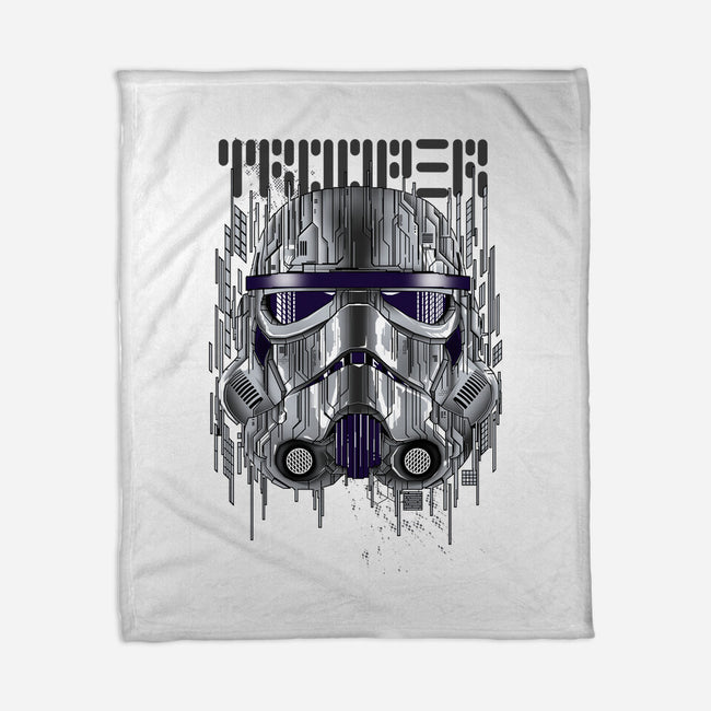 GLITCHTROOPER-None-Fleece-Blanket-silentOp