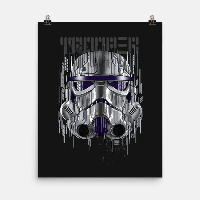 GLITCHTROOPER-None-Matte-Poster-silentOp