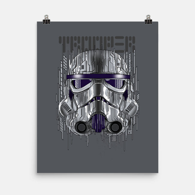 GLITCHTROOPER-None-Matte-Poster-silentOp