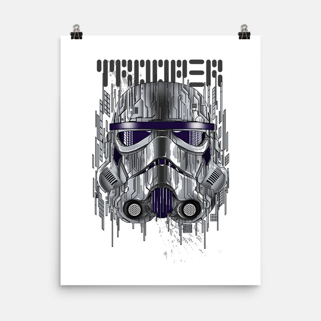 GLITCHTROOPER-None-Matte-Poster-silentOp