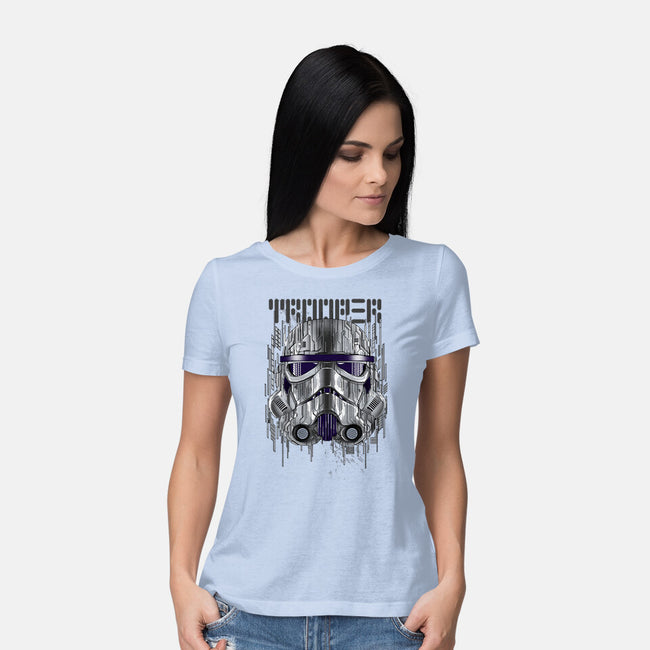 GLITCHTROOPER-Womens-Basic-Tee-silentOp