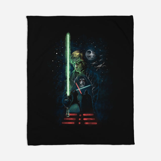 The Power Of The Force-None-Fleece-Blanket-zascanauta