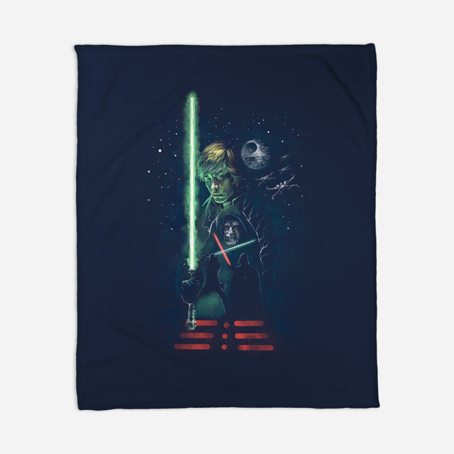 The Power Of The Force-None-Fleece-Blanket-zascanauta