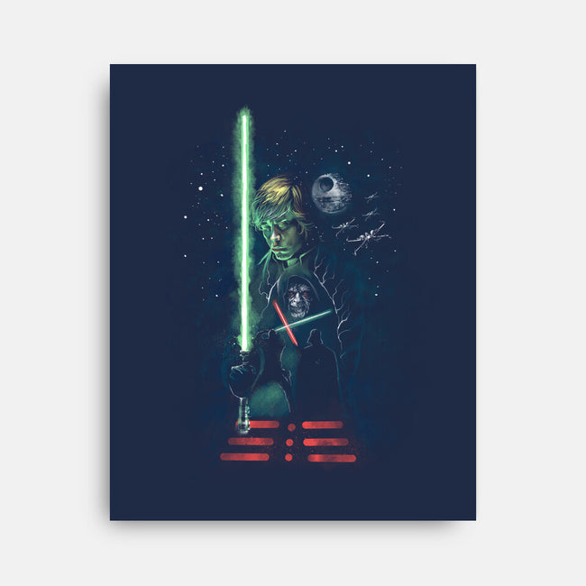 The Power Of The Force-None-Stretched-Canvas-zascanauta