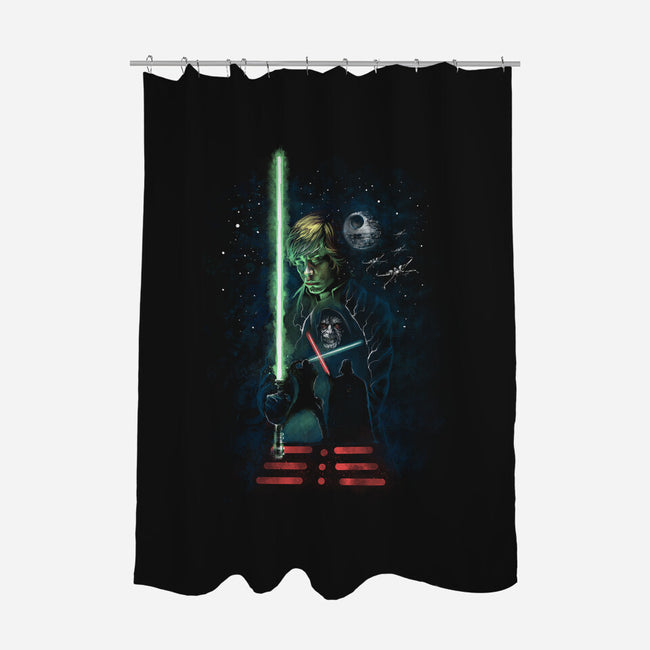 The Power Of The Force-None-Polyester-Shower Curtain-zascanauta