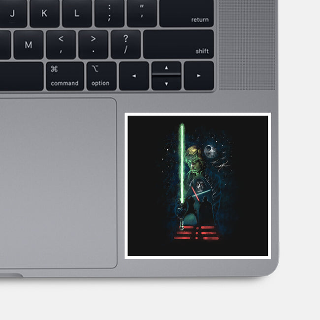 The Power Of The Force-None-Glossy-Sticker-zascanauta