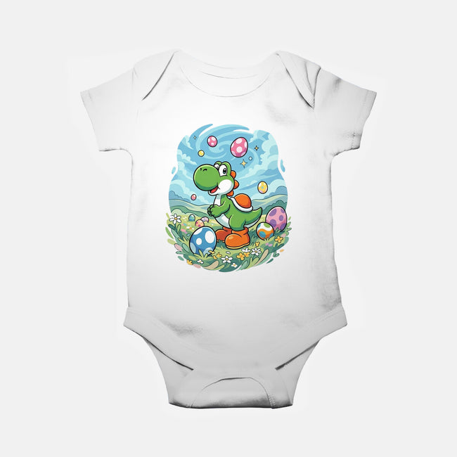 Yoshi Meadow-Baby-Basic-Onesie-Millersshoryotombo