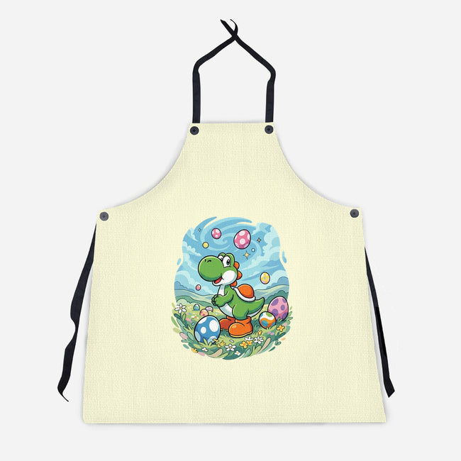 Yoshi Meadow-Unisex-Kitchen-Apron-Millersshoryotombo