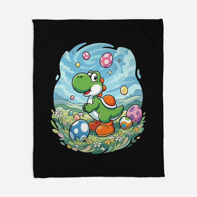 Yoshi Meadow-None-Fleece-Blanket-Millersshoryotombo