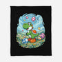 Yoshi Meadow-None-Fleece-Blanket-Millersshoryotombo