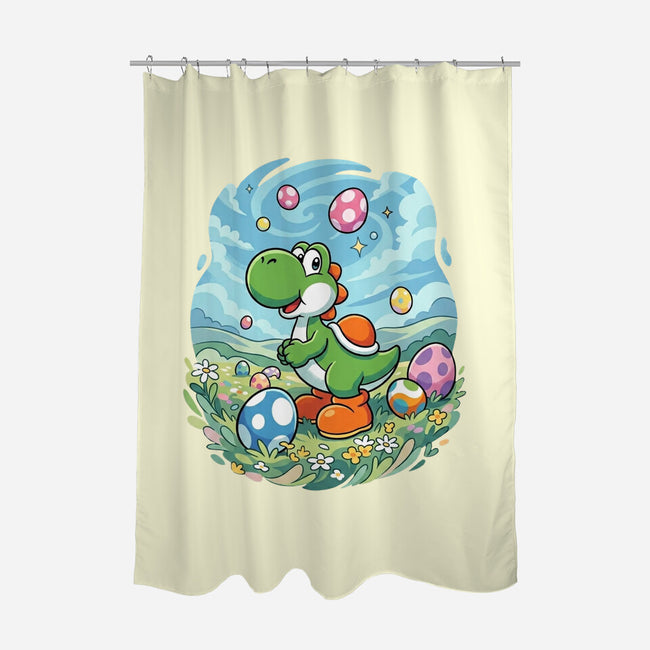 Yoshi Meadow-None-Polyester-Shower Curtain-Millersshoryotombo