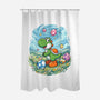 Yoshi Meadow-None-Polyester-Shower Curtain-Millersshoryotombo