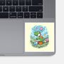 Yoshi Meadow-None-Glossy-Sticker-Millersshoryotombo
