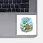 Yoshi Meadow-None-Glossy-Sticker-Millersshoryotombo