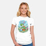 Yoshi Meadow-Womens-Fitted-Tee-Millersshoryotombo