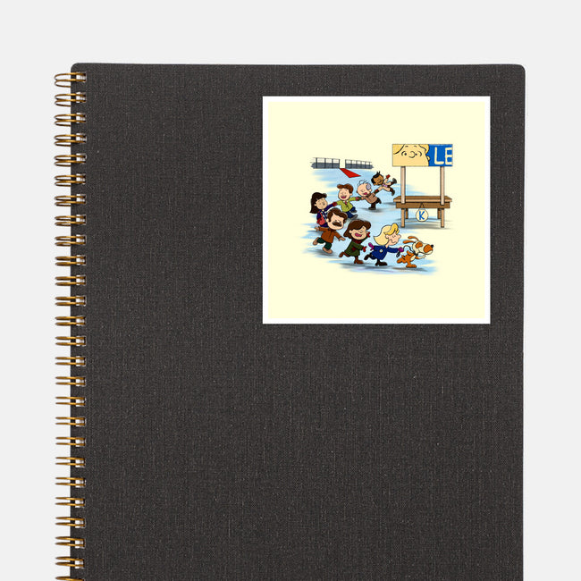 Get On Your Feet-None-Glossy-Sticker-DrawnByBryan