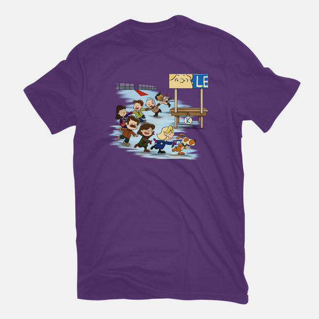 Get On Your Feet-Youth-Basic-Tee-DrawnByBryan