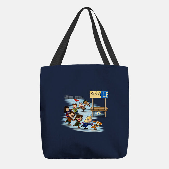 Get On Your Feet-None-Basic Tote-Bag-DrawnByBryan