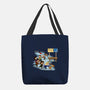 Get On Your Feet-None-Basic Tote-Bag-DrawnByBryan