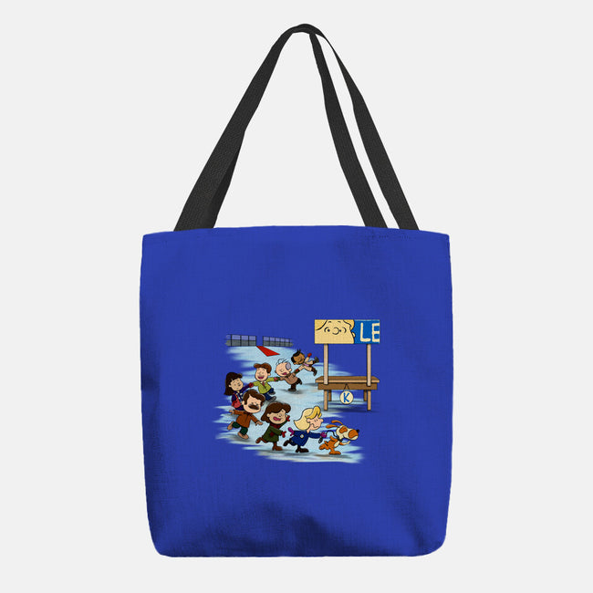 Get On Your Feet-None-Basic Tote-Bag-DrawnByBryan